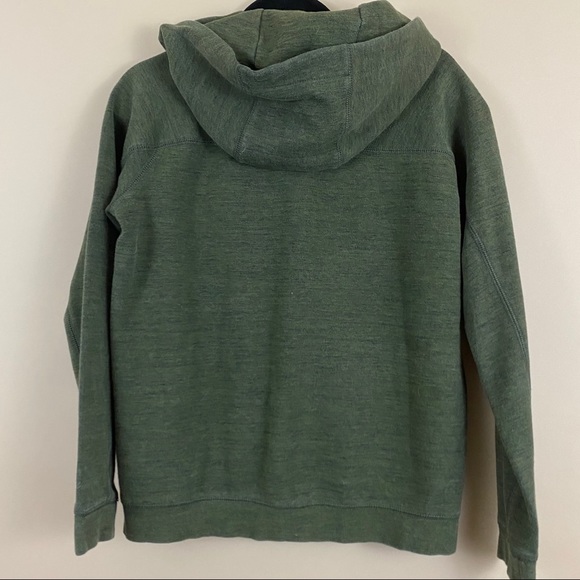 American Eagle Activeflex Olive Green Hoodie Sweatshirt - Picture 4 of 6